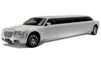 10 Pax White Chrysler Limo