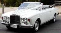 Silver Shadow Rolls Royce Convertible