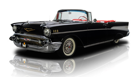 1957 Black Chev Belair